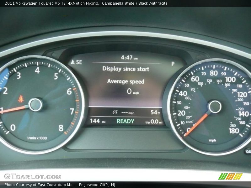 Campanella White / Black Anthracite 2011 Volkswagen Touareg V6 TSI 4XMotion Hybrid