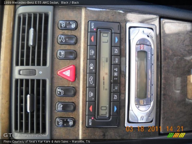 Black / Black 1999 Mercedes-Benz E 55 AMG Sedan