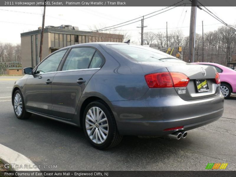 Platinum Gray Metallic / Titan Black 2011 Volkswagen Jetta SEL Sedan