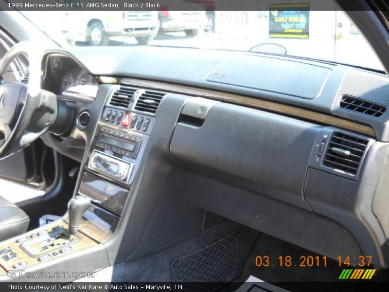 Black / Black 1999 Mercedes-Benz E 55 AMG Sedan