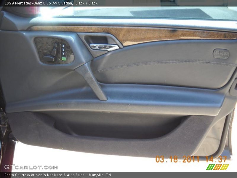 Black / Black 1999 Mercedes-Benz E 55 AMG Sedan