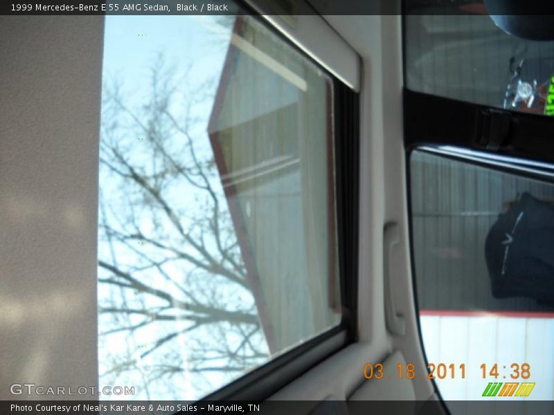 Black / Black 1999 Mercedes-Benz E 55 AMG Sedan