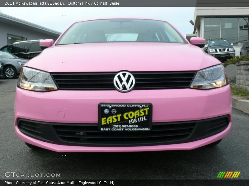 Custom Pink / Cornsilk Beige 2011 Volkswagen Jetta SE Sedan