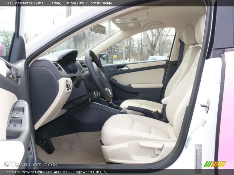  2011 Jetta SE Sedan Cornsilk Beige Interior
