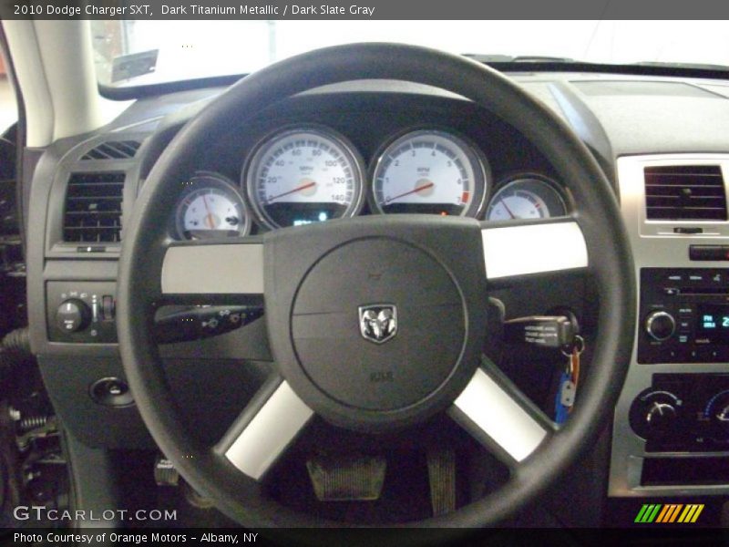 Dark Titanium Metallic / Dark Slate Gray 2010 Dodge Charger SXT