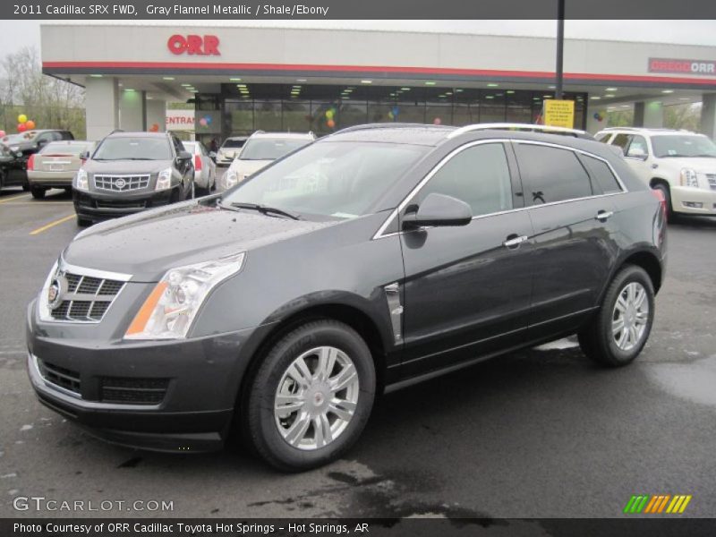 Gray Flannel Metallic / Shale/Ebony 2011 Cadillac SRX FWD