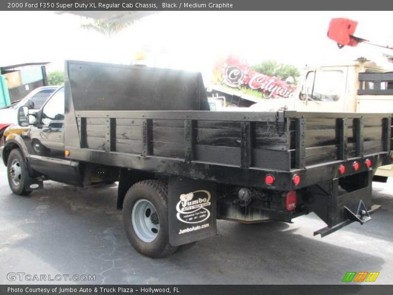 Black / Medium Graphite 2000 Ford F350 Super Duty XL Regular Cab Chassis