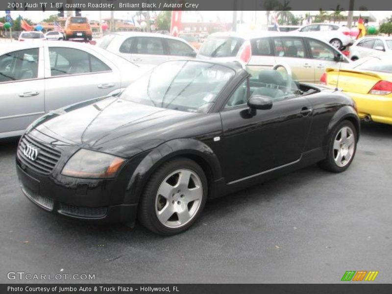 Front 3/4 View of 2001 TT 1.8T quattro Roadster