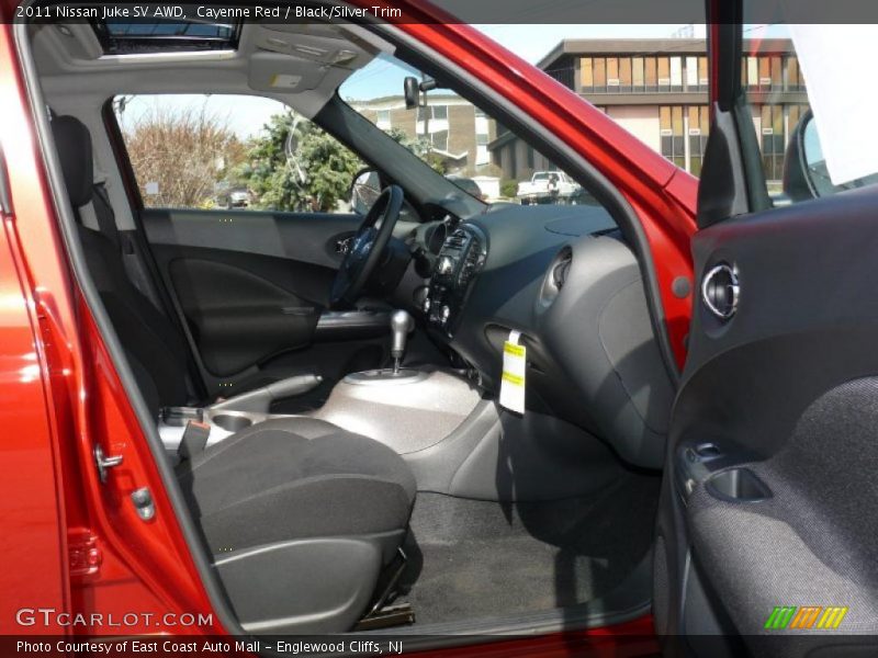 Cayenne Red / Black/Silver Trim 2011 Nissan Juke SV AWD