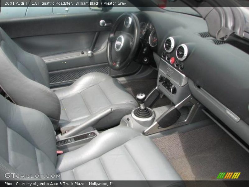  2001 TT 1.8T quattro Roadster Aviator Grey Interior