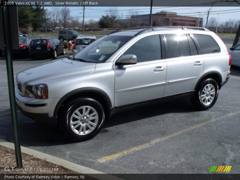 Silver Metallic / Off Black 2008 Volvo XC90 3.2 AWD