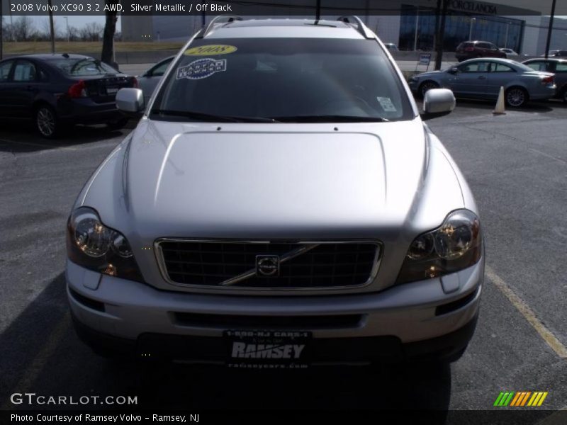 Silver Metallic / Off Black 2008 Volvo XC90 3.2 AWD