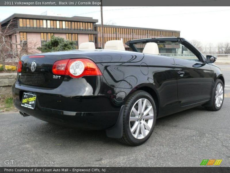 Black Uni / Cornsilk Beige 2011 Volkswagen Eos Komfort