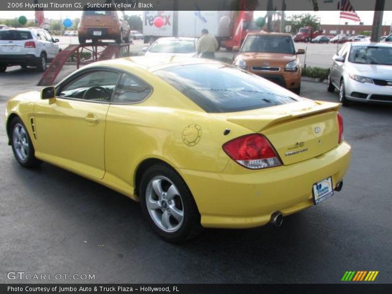  2006 Tiburon GS Sunburst Yellow