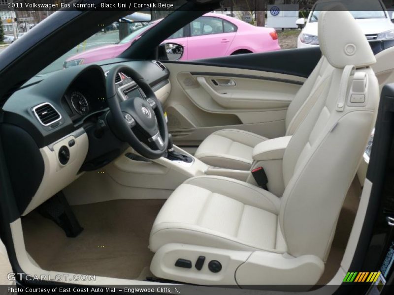  2011 Eos Komfort Cornsilk Beige Interior