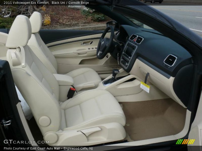  2011 Eos Komfort Cornsilk Beige Interior