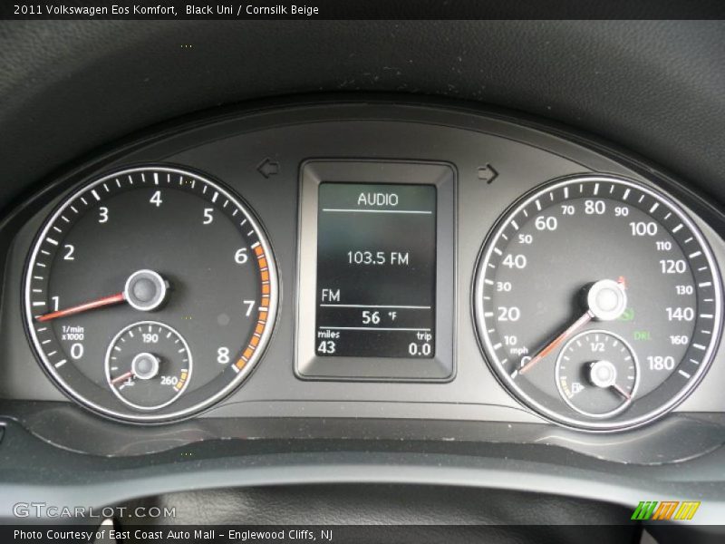  2011 Eos Komfort Komfort Gauges