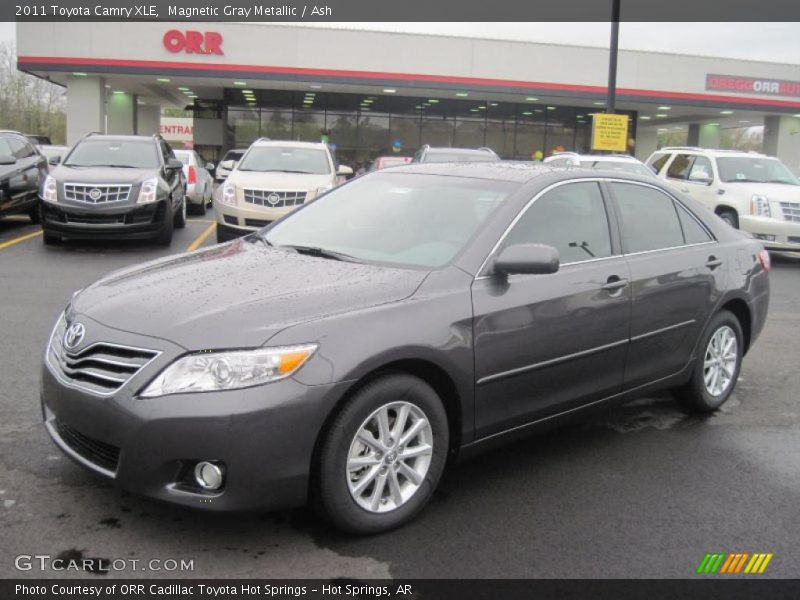 Magnetic Gray Metallic / Ash 2011 Toyota Camry XLE