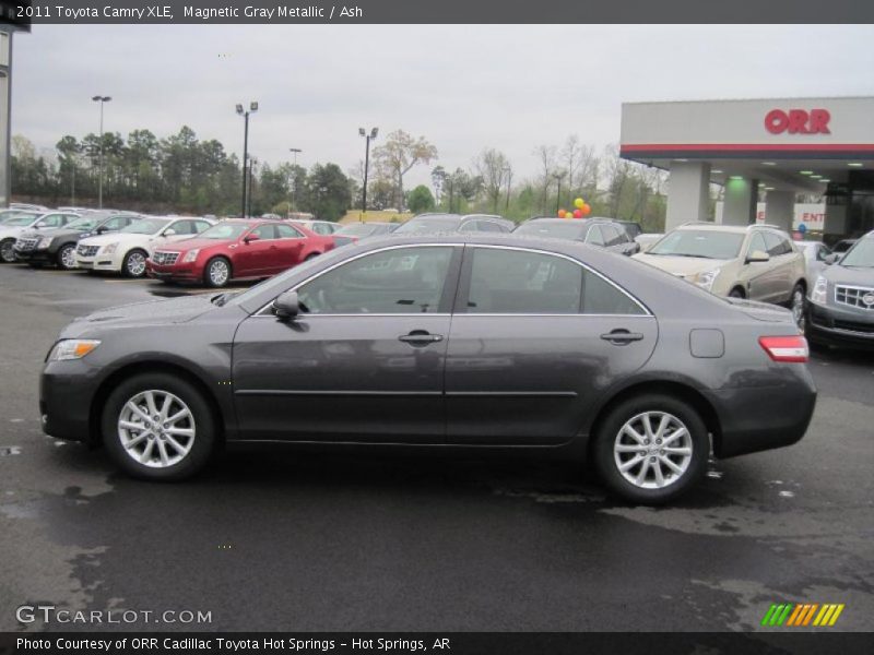 Magnetic Gray Metallic / Ash 2011 Toyota Camry XLE