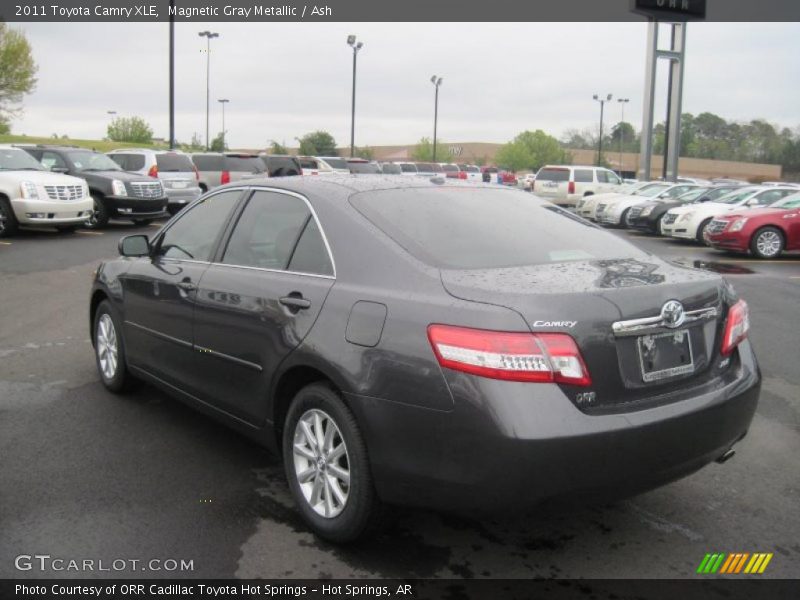 Magnetic Gray Metallic / Ash 2011 Toyota Camry XLE