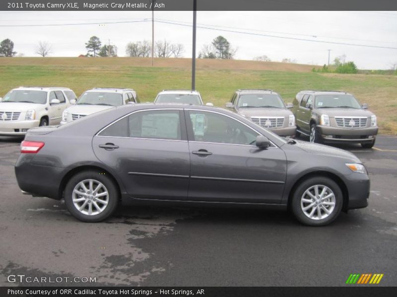Magnetic Gray Metallic / Ash 2011 Toyota Camry XLE