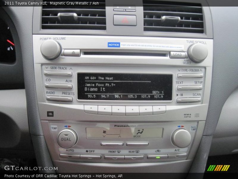 Magnetic Gray Metallic / Ash 2011 Toyota Camry XLE