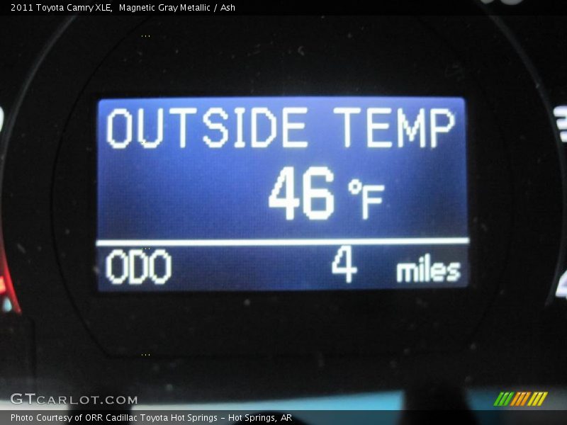 Magnetic Gray Metallic / Ash 2011 Toyota Camry XLE