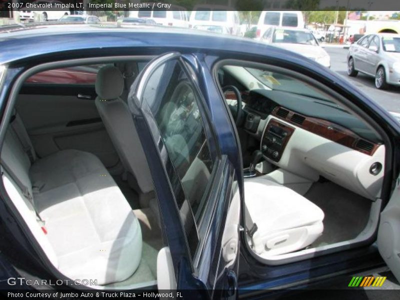 Imperial Blue Metallic / Gray 2007 Chevrolet Impala LT