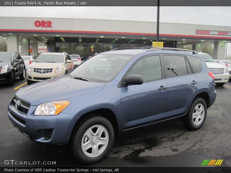 Pacific Blue Metallic / Ash 2011 Toyota RAV4 I4