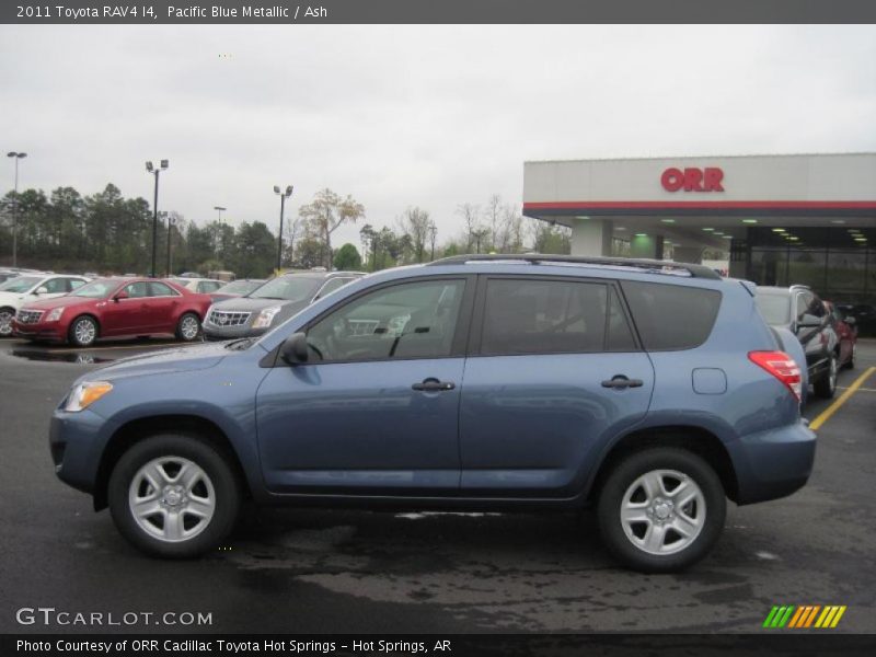 Pacific Blue Metallic / Ash 2011 Toyota RAV4 I4