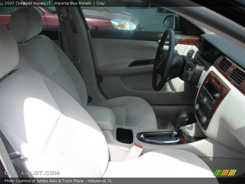 Imperial Blue Metallic / Gray 2007 Chevrolet Impala LT