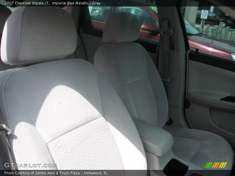 Imperial Blue Metallic / Gray 2007 Chevrolet Impala LT