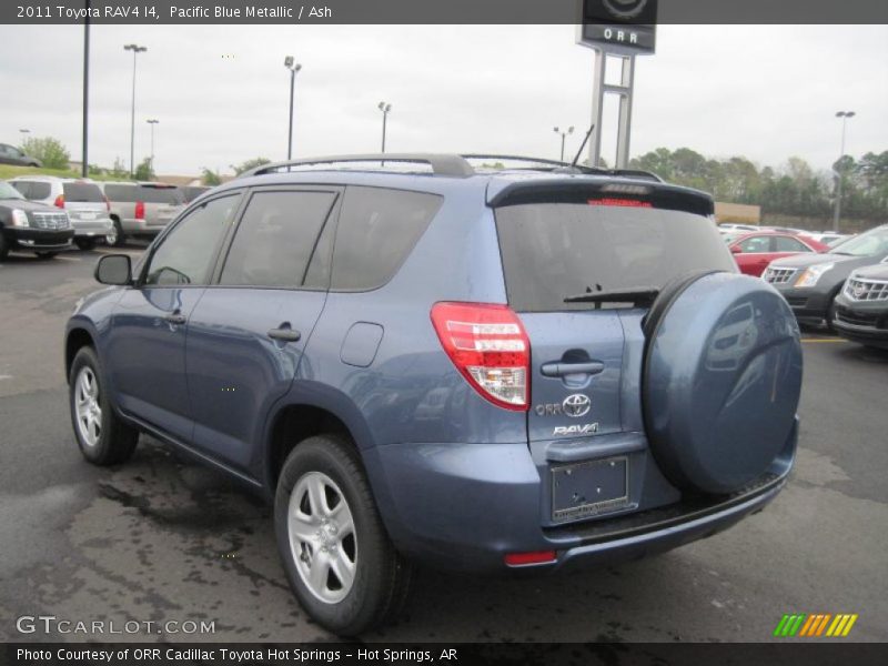 Pacific Blue Metallic / Ash 2011 Toyota RAV4 I4