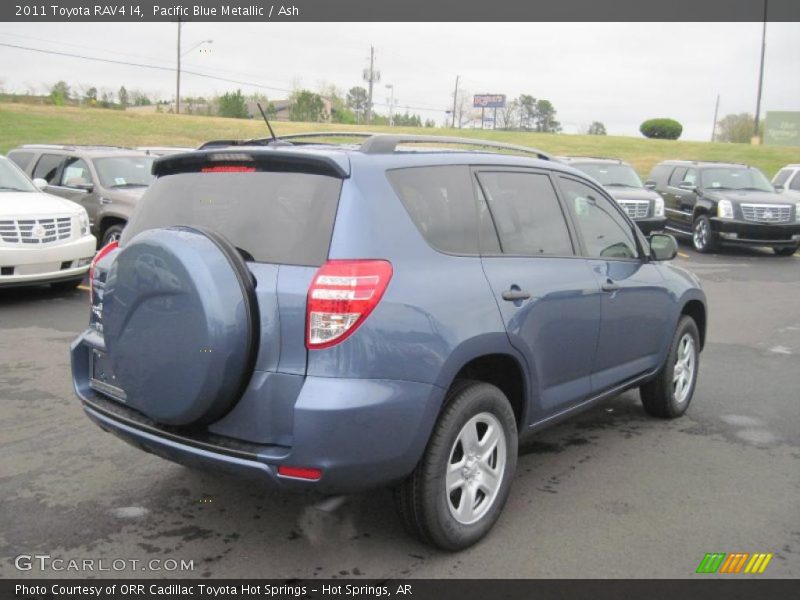 Pacific Blue Metallic / Ash 2011 Toyota RAV4 I4