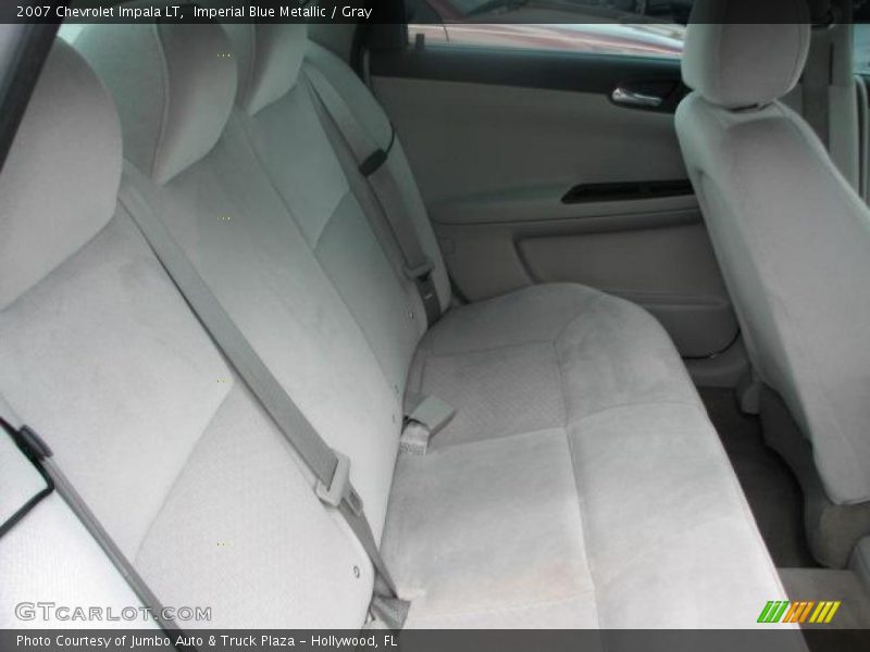 Imperial Blue Metallic / Gray 2007 Chevrolet Impala LT