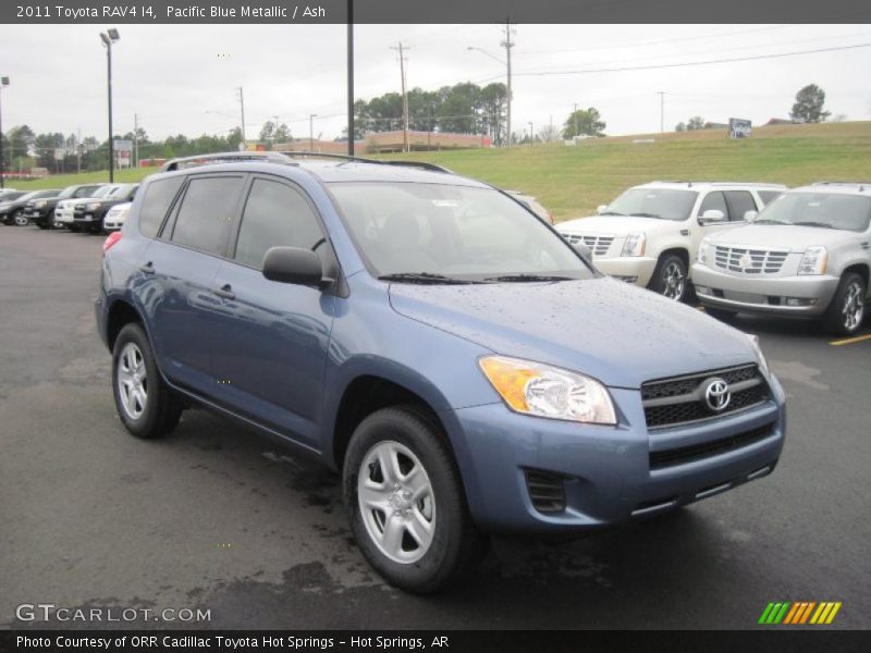 Pacific Blue Metallic / Ash 2011 Toyota RAV4 I4