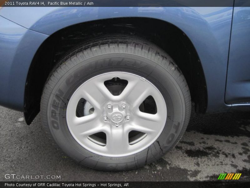 Pacific Blue Metallic / Ash 2011 Toyota RAV4 I4