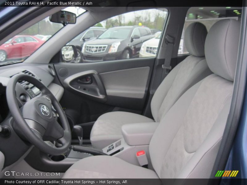 Pacific Blue Metallic / Ash 2011 Toyota RAV4 I4