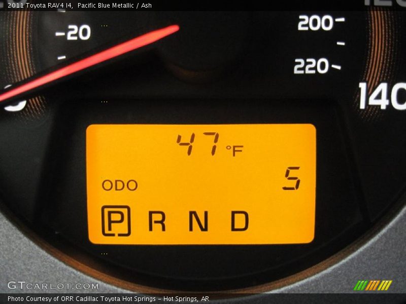 Pacific Blue Metallic / Ash 2011 Toyota RAV4 I4