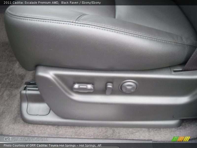 Black Raven / Ebony/Ebony 2011 Cadillac Escalade Premium AWD
