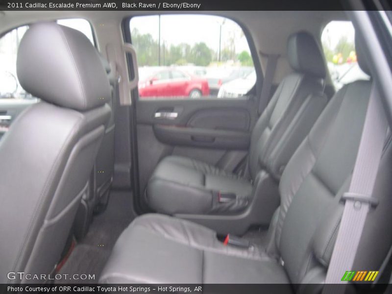 Black Raven / Ebony/Ebony 2011 Cadillac Escalade Premium AWD
