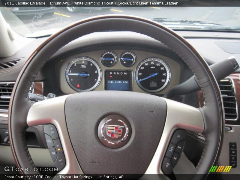  2011 Escalade Platinum AWD Steering Wheel