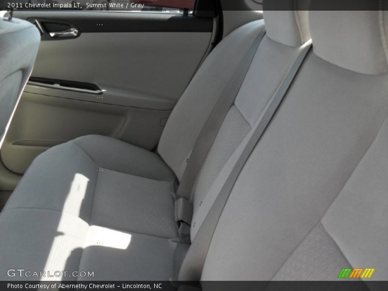 Summit White / Gray 2011 Chevrolet Impala LT