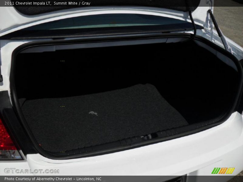 Summit White / Gray 2011 Chevrolet Impala LT