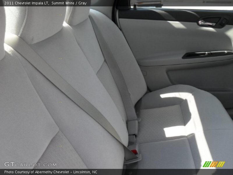 Summit White / Gray 2011 Chevrolet Impala LT