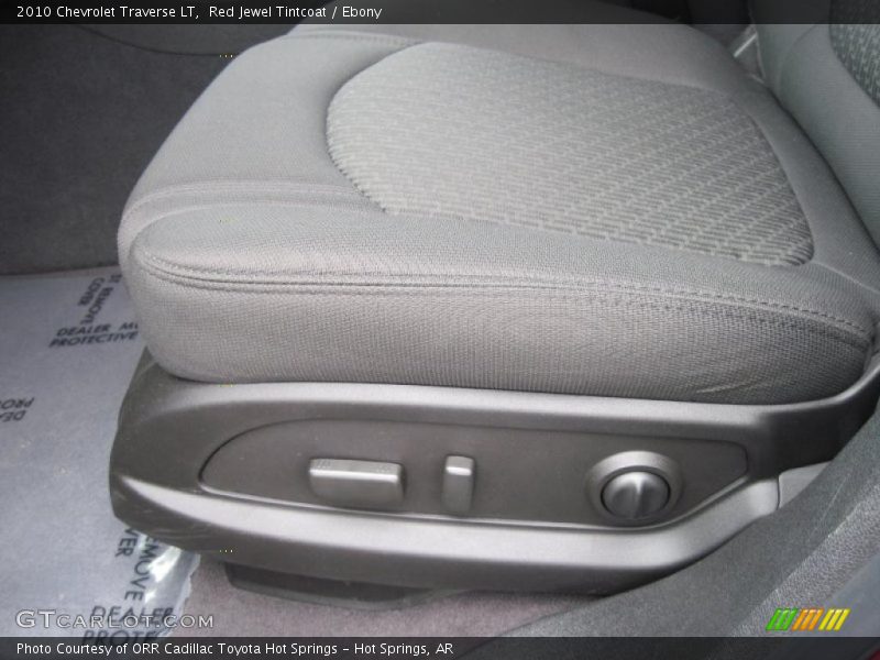 Red Jewel Tintcoat / Ebony 2010 Chevrolet Traverse LT