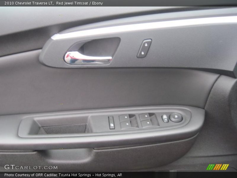 Red Jewel Tintcoat / Ebony 2010 Chevrolet Traverse LT