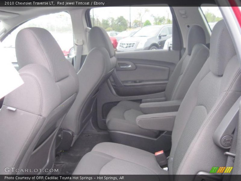 Red Jewel Tintcoat / Ebony 2010 Chevrolet Traverse LT