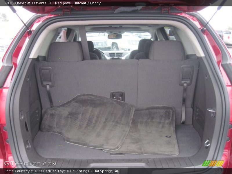 Red Jewel Tintcoat / Ebony 2010 Chevrolet Traverse LT
