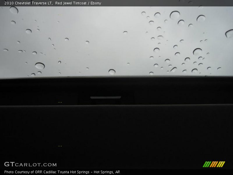 Red Jewel Tintcoat / Ebony 2010 Chevrolet Traverse LT